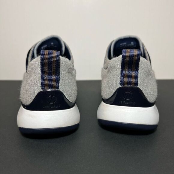 Womens COLE HAAN Grand OS Eva Gray Slip On Oxford Style Shoes / Size 9 Medium - Picture 4 of 8